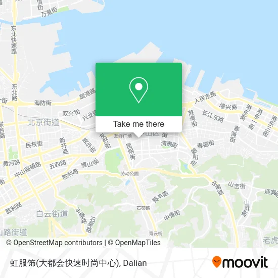 虹服饰(大都会快速时尚中心) map