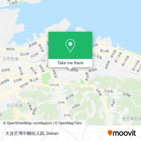 大连艺博巾帼幼儿园 map