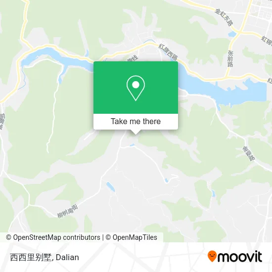西西里别墅 map