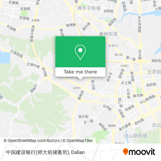 中国建设银行(师大前储蓄所) map