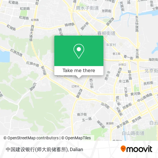 中国建设银行(师大前储蓄所) map