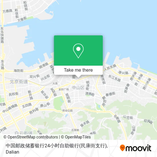 中国邮政储蓄银行24小时自助银行(民康街支行) map