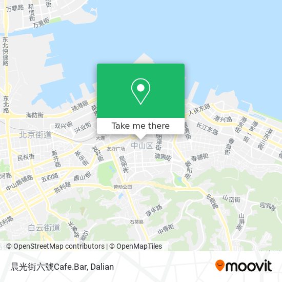 晨光街六號Cafe.Bar map
