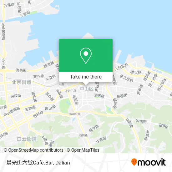晨光街六號Cafe.Bar map