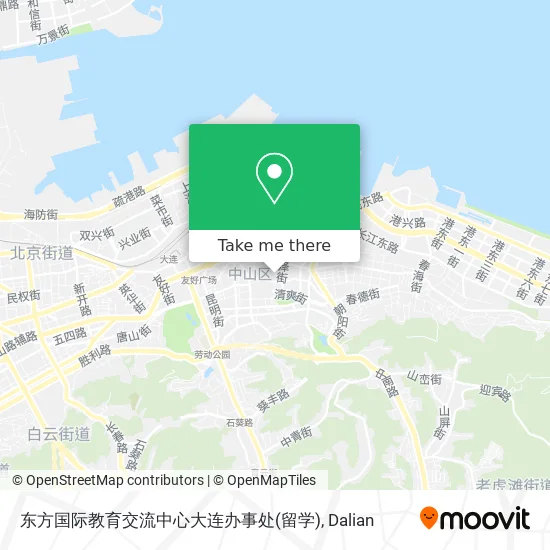 东方国际教育交流中心大连办事处(留学) map