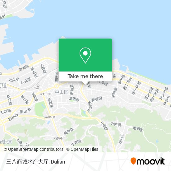 三八商城水产大厅 map