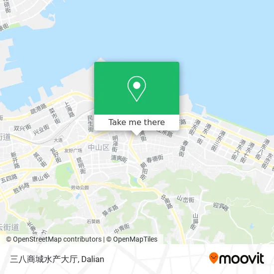 三八商城水产大厅 map