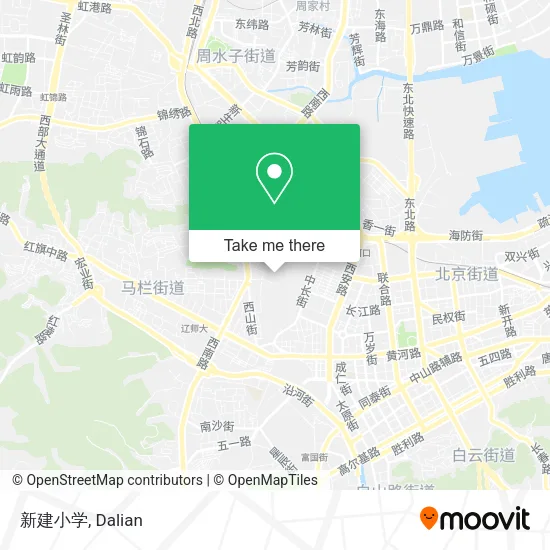 新建小学 map