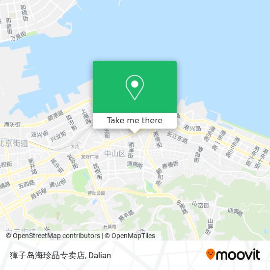 獐子岛海珍品专卖店 map