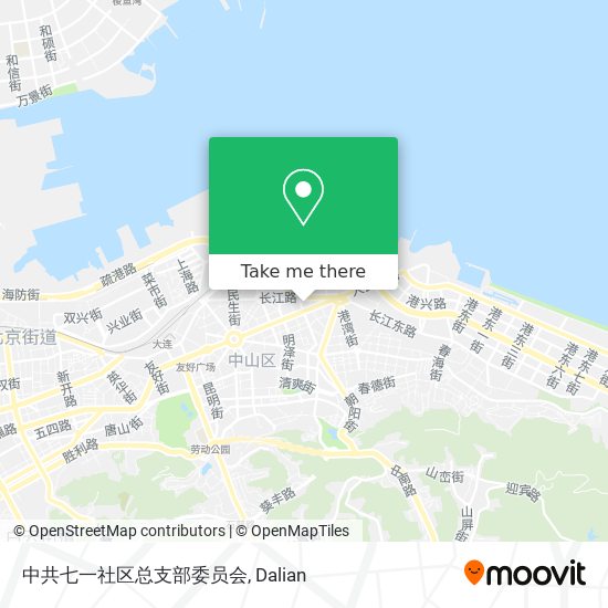 中共七一社区总支部委员会 map