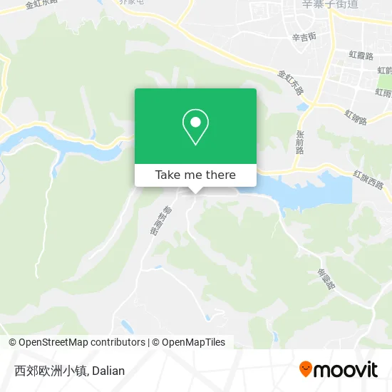 西郊欧洲小镇 map