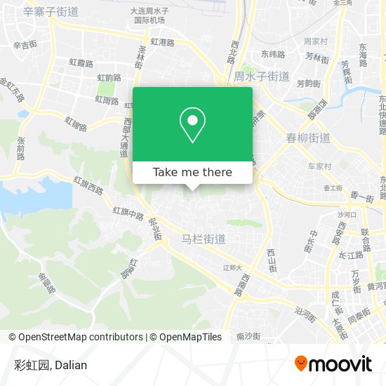 彩虹园 map