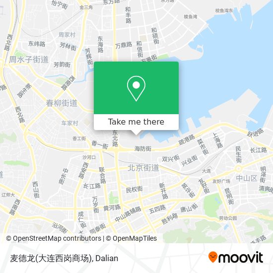 麦德龙(大连西岗商场) map