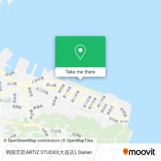 韩国艺匠ARTIZ STUDIO(大连店) map