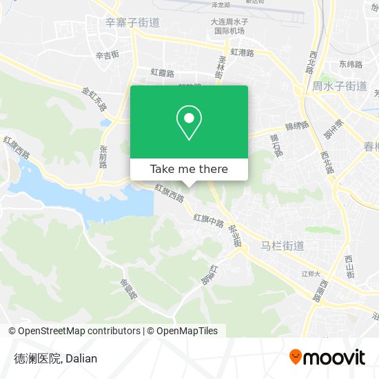 德澜医院 map