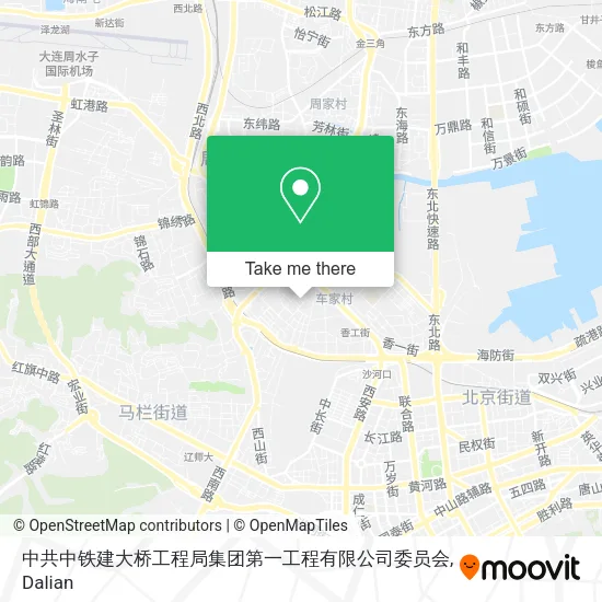 中共中铁建大桥工程局集团第一工程有限公司委员会 map