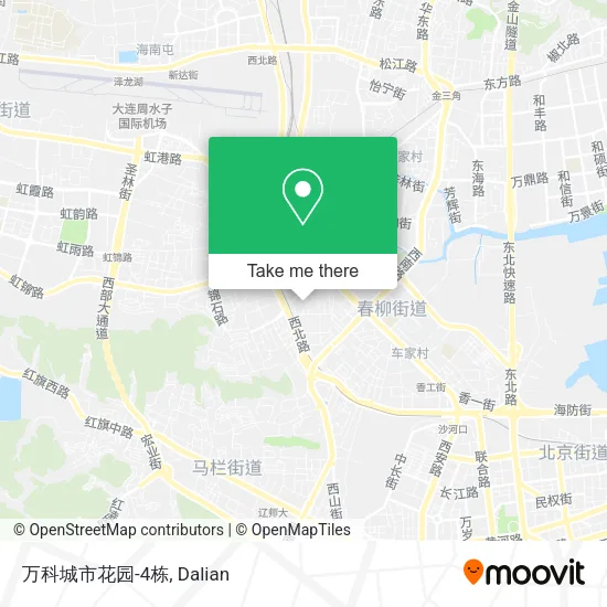 万科城市花园-4栋 map