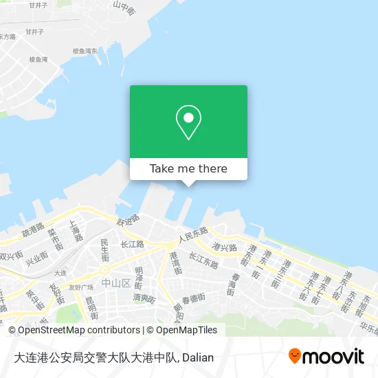 大连港公安局交警大队大港中队 map