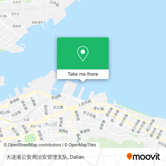大连港公安局治安管理支队 map