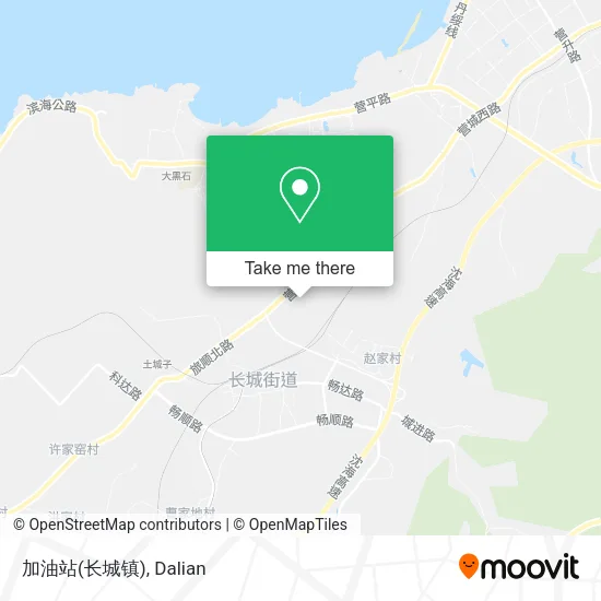 加油站(长城镇) map