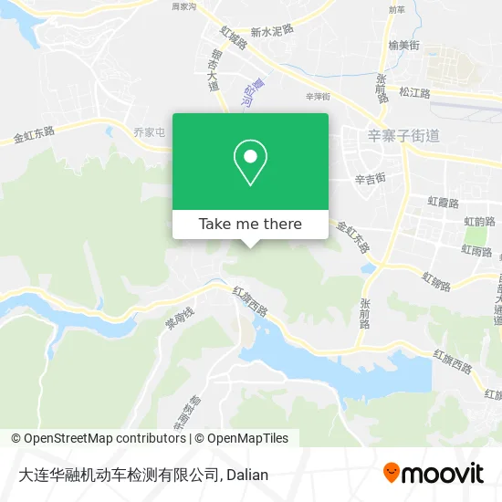 大连华融机动车检测有限公司 map