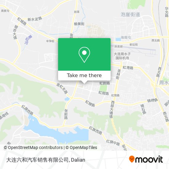 大连六和汽车销售有限公司 map