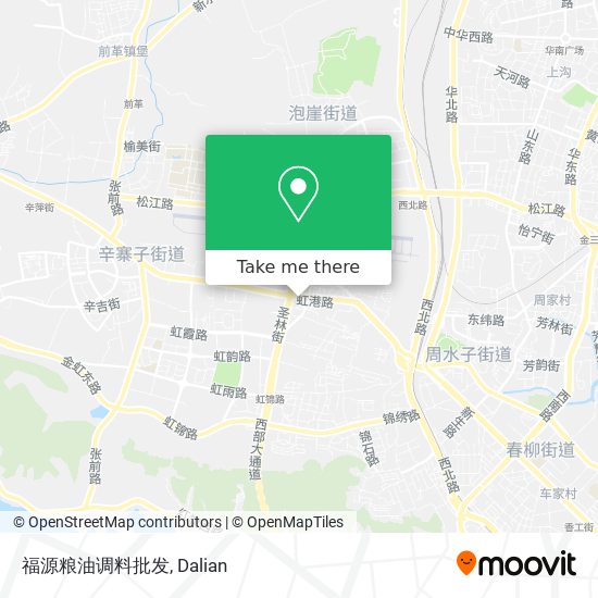 福源粮油调料批发 map