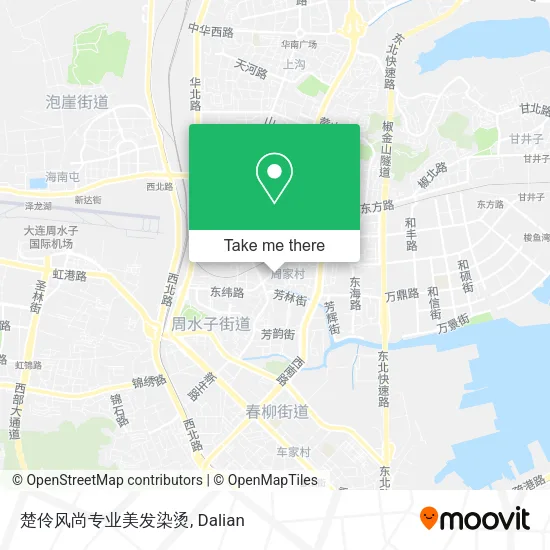 楚伶风尚专业美发染烫 map