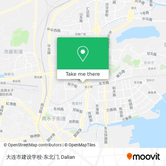 大连市建设学校-东北门 map