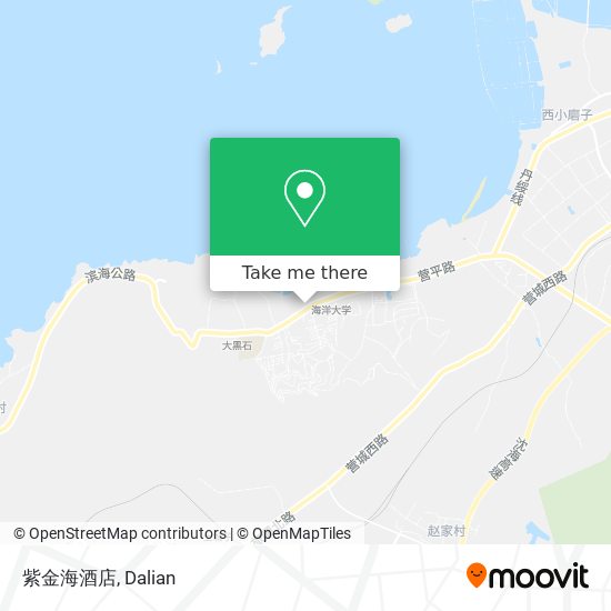 紫金海酒店 map
