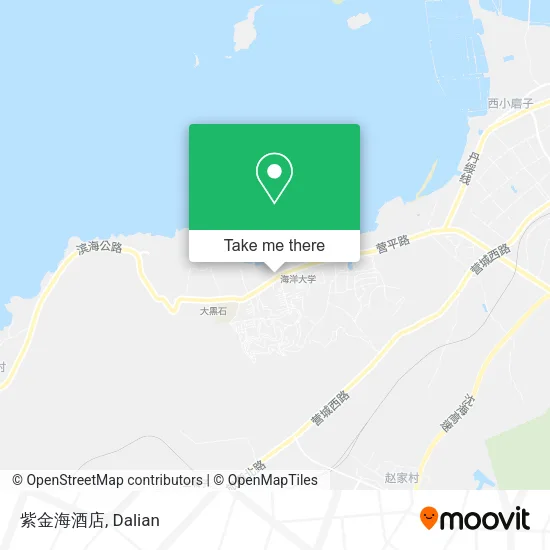 紫金海酒店 map