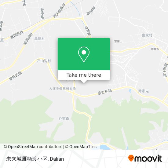 未来城雁栖渡小区 map