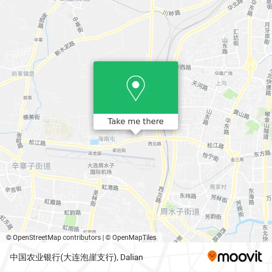 中国农业银行(大连泡崖支行) map
