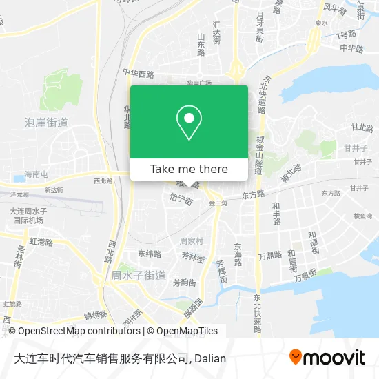 大连车时代汽车销售服务有限公司 map