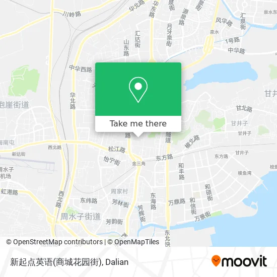 新起点英语(商城花园街) map