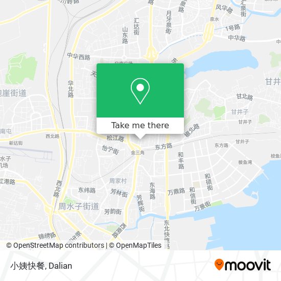 小姨快餐 map