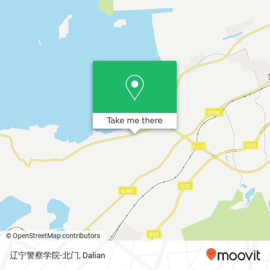 辽宁警察学院-北门 map