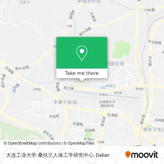 大连工业大学-桑扶兰人体工学研究中心 map