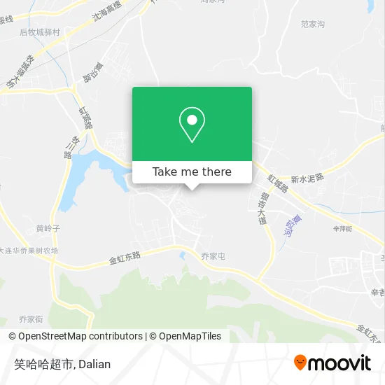 笑哈哈超市 map