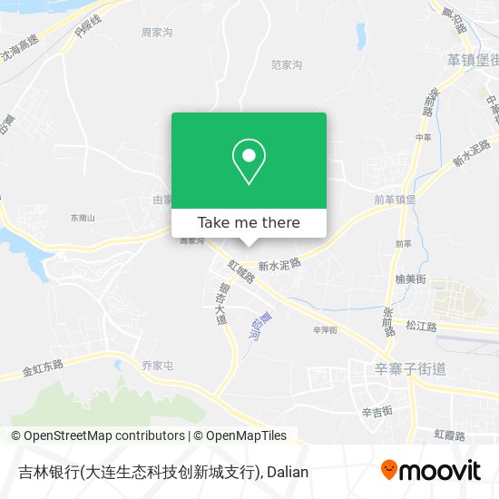 吉林银行(大连生态科技创新城支行) map