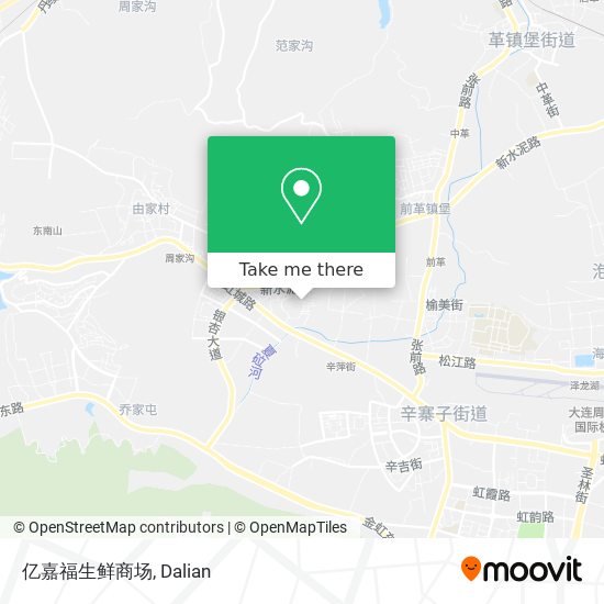 亿嘉福生鲜商场 map