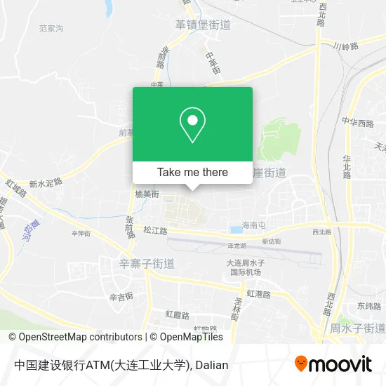 中国建设银行ATM(大连工业大学) map