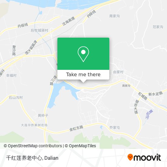千红莲养老中心 map