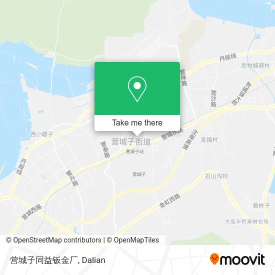 营城子同益钣金厂 map