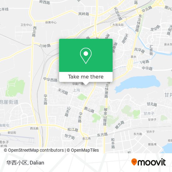 华西小区 map