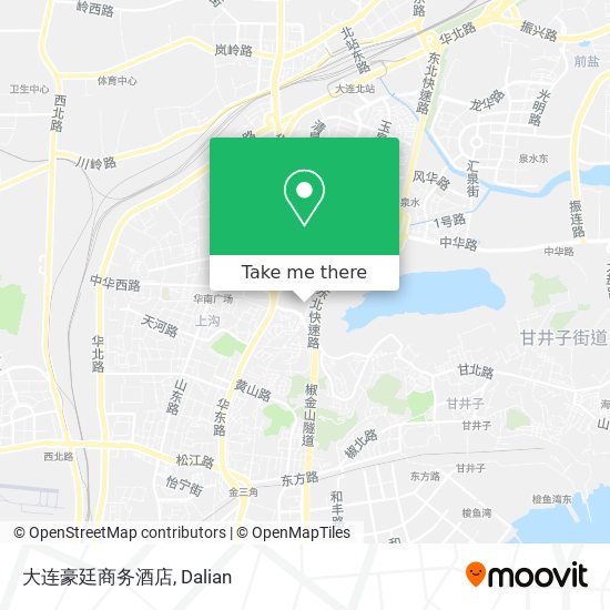 大连豪廷商务酒店 map
