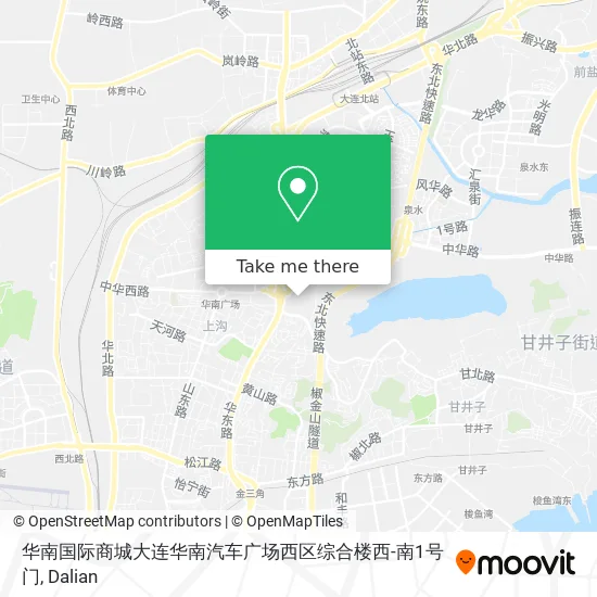 华南国际商城大连华南汽车广场西区综合楼西-南1号门 map