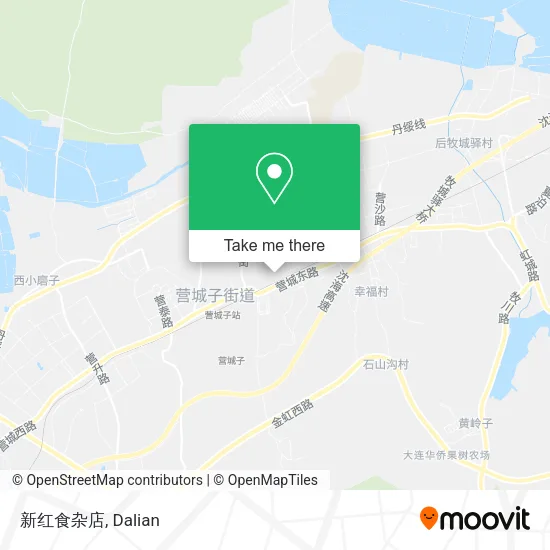 新红食杂店 map