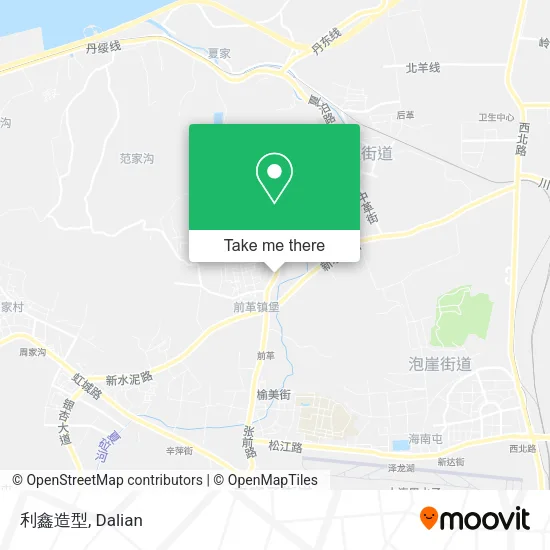 利鑫造型 map