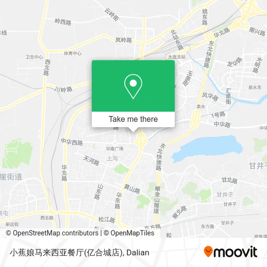 小蕉娘马来西亚餐厅(亿合城店) map
